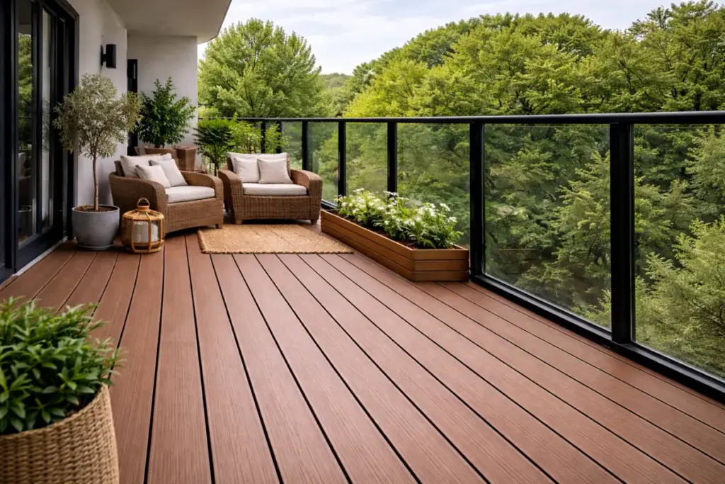 терасна дошка на балкон