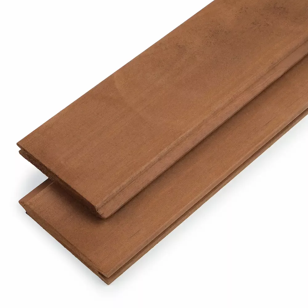 Фасадная доска из термо ольхи 90-160x20x1000-3000